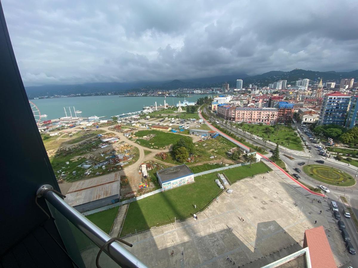 Apartment In Porta Batumi Tower Exteriör bild